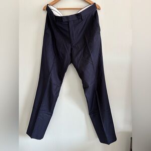 Men's H&M Navy Pinstripe Suit Pants